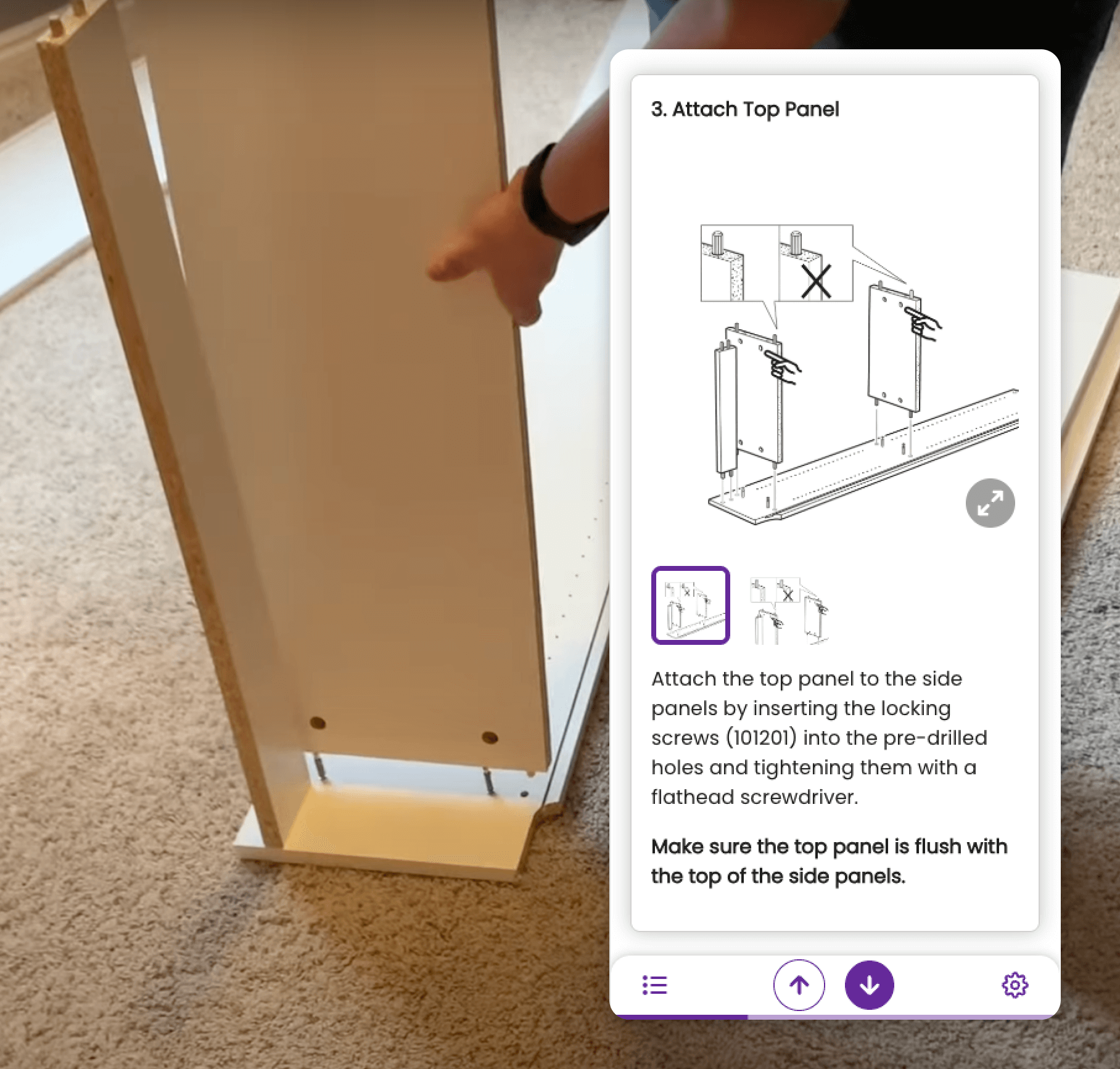 StepAlong player full instructions